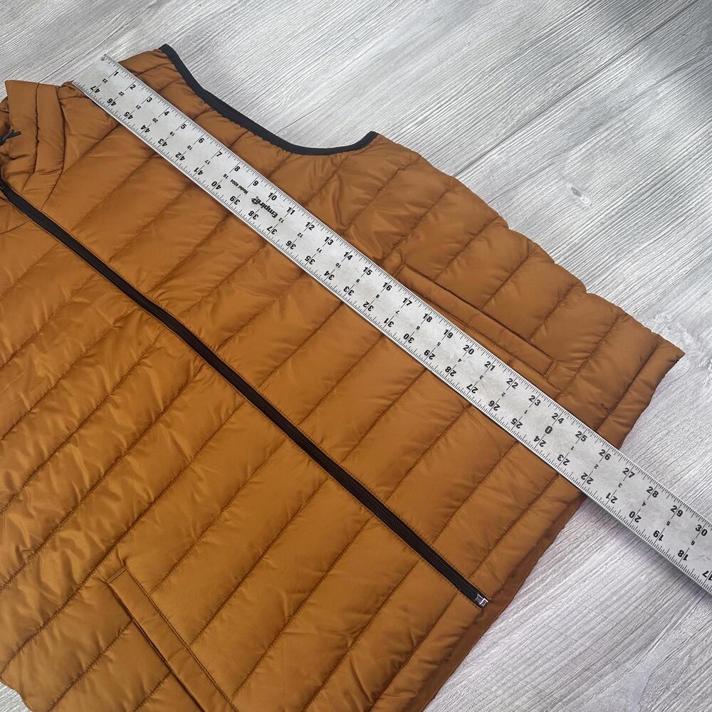 Aeropostale Remixed Down Alternative Puffer Vest Mens XL Burnt Orange NWT - Picture 4 of 6